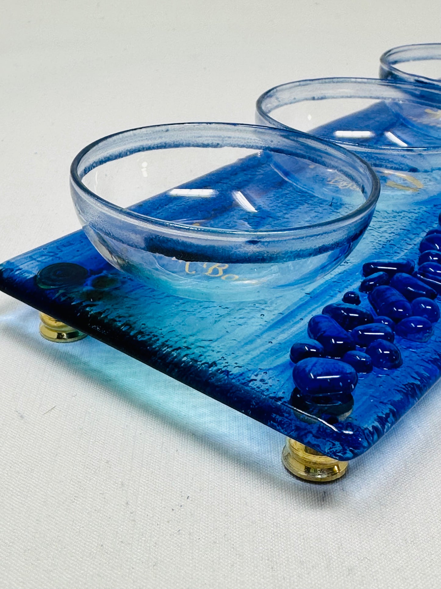Seder Plate for Passover - Azul