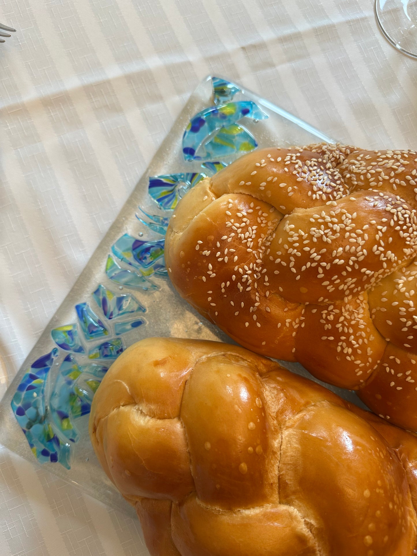 Challah Board - Kit - Includes Chuppah Glass for your Jewish Wedding