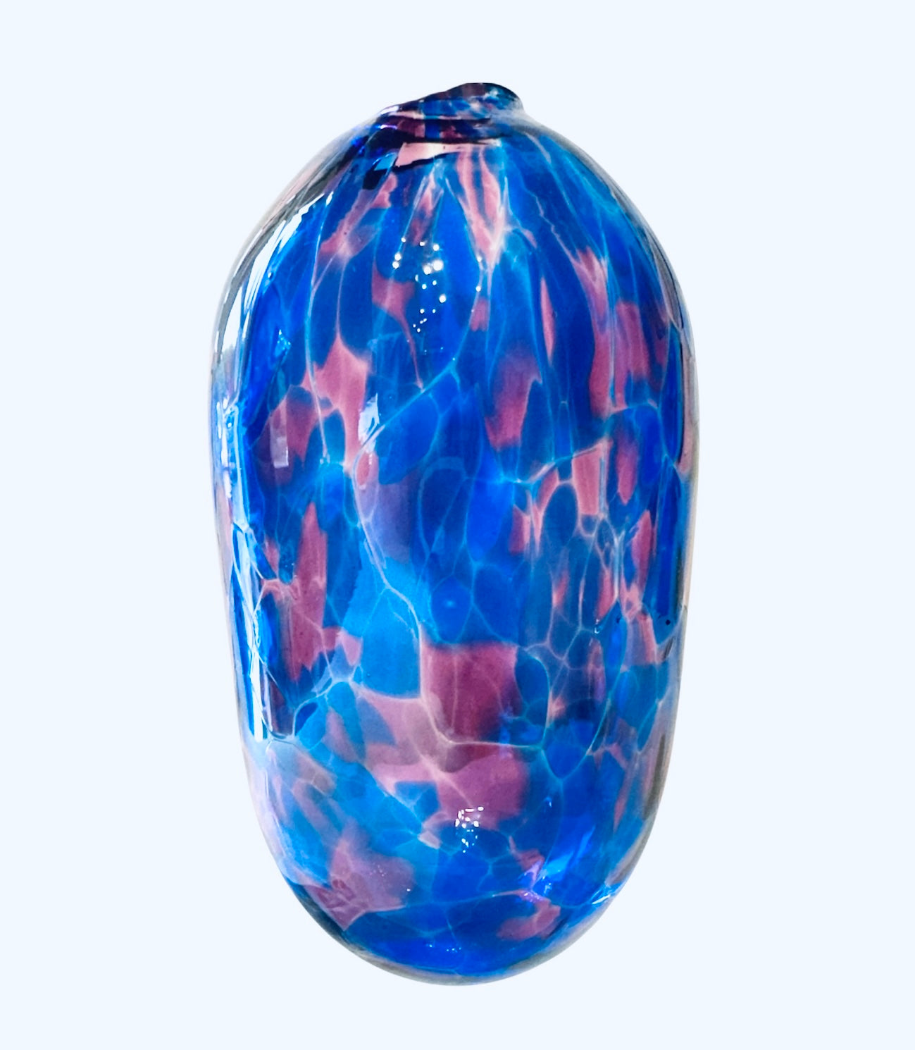 Wedding Breaking Glass Mezuzah Kit — Resin Pebbles Embedded