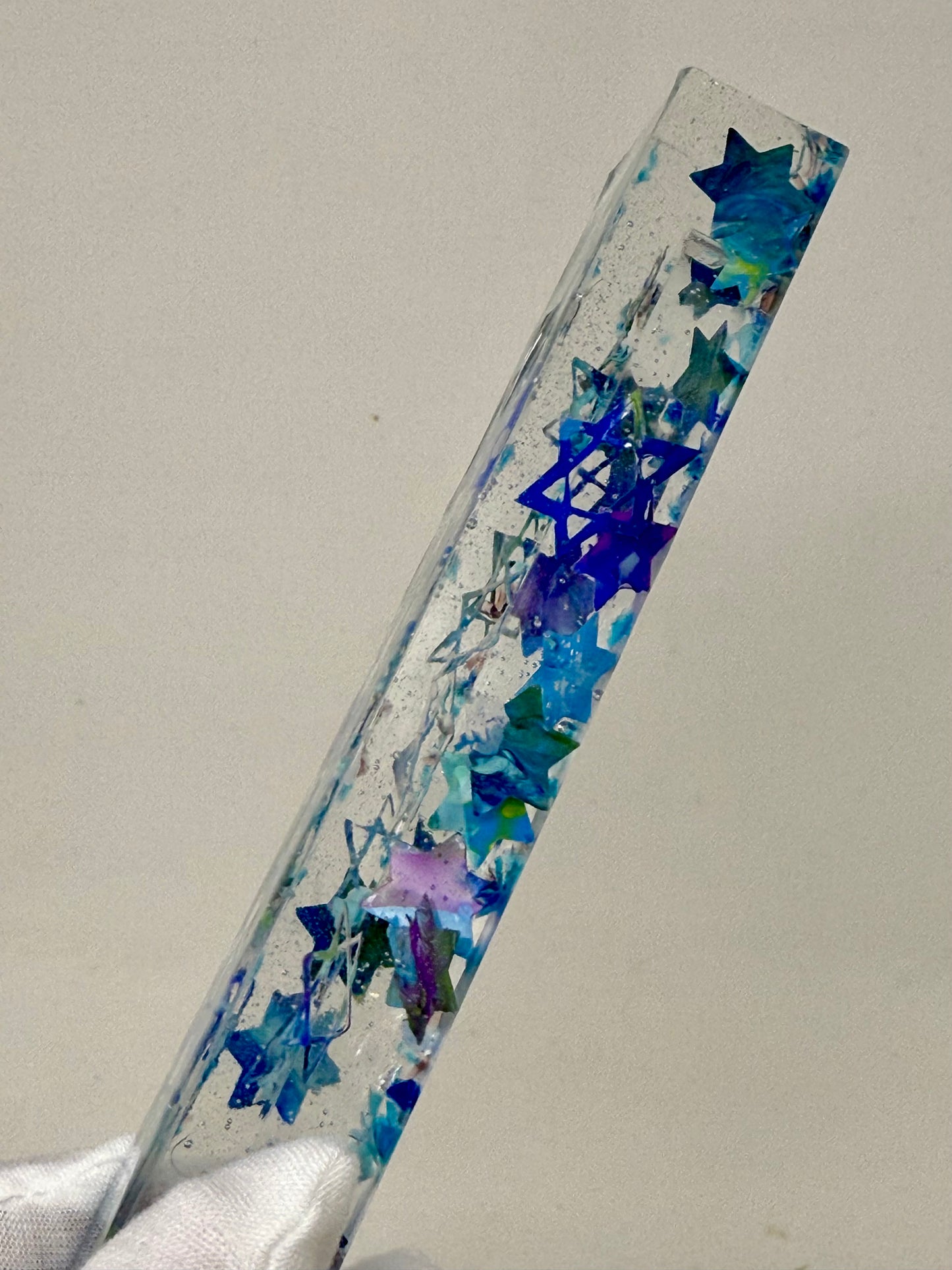 Star of David Resin Mezuzah - Art & Sustainability Limited Edition Collab
