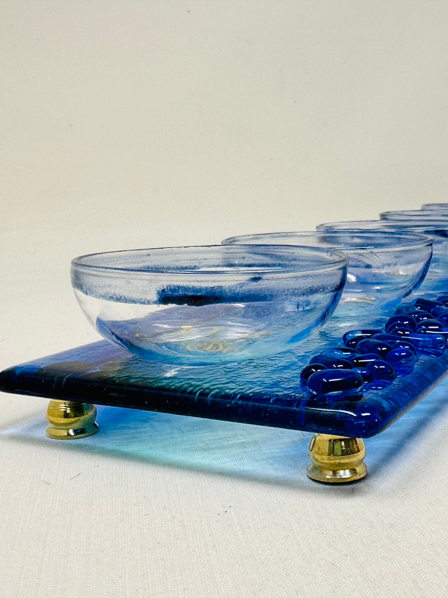 Seder Plate for Passover - Azul