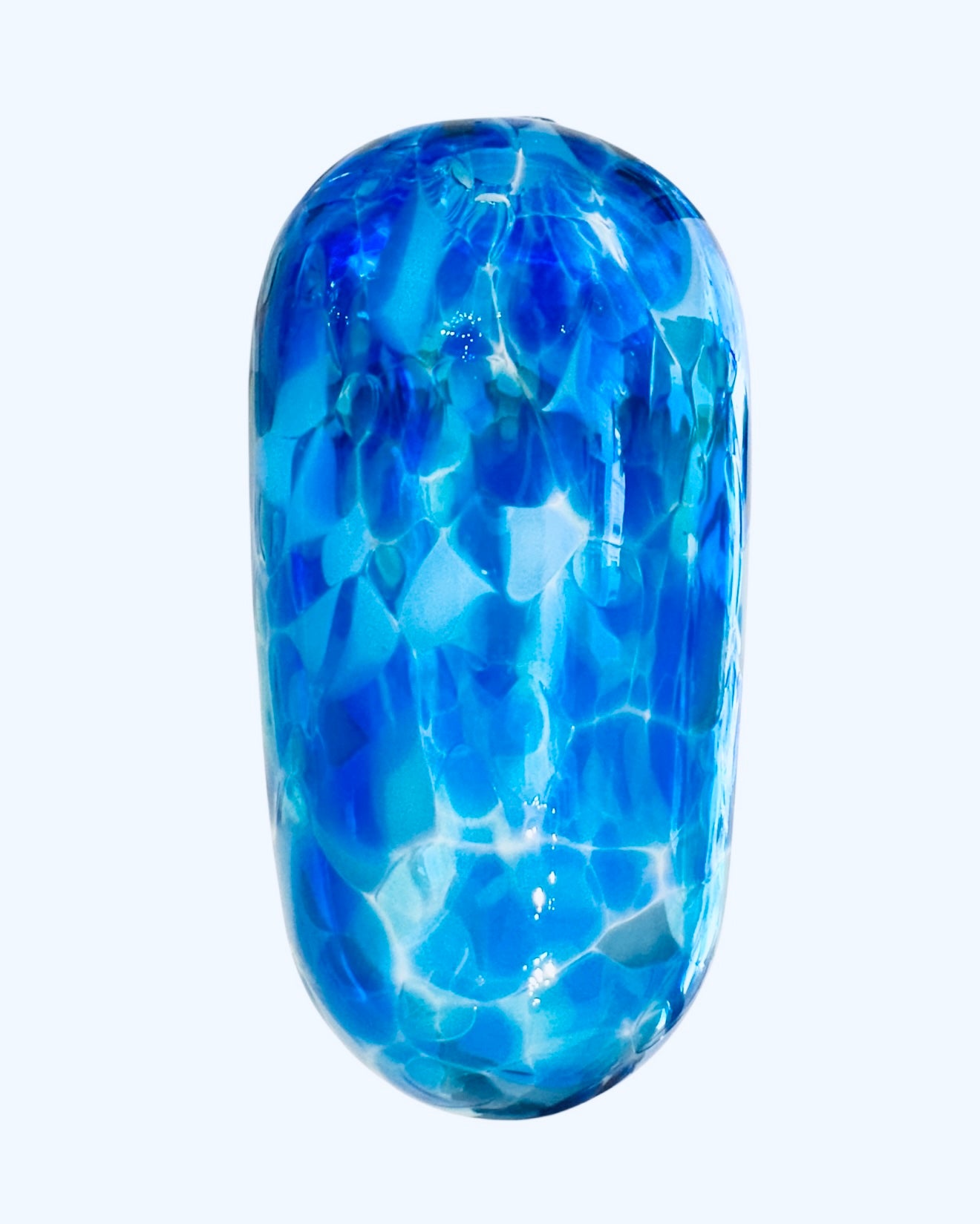 Wedding Breaking Glass Mezuzah Kit — Resin Pebbles Embedded