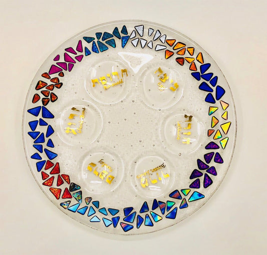 Multicolour Dichroic Seder Plate