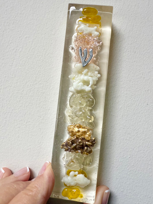 Jerusalem of Gold - Resin Mezuzah