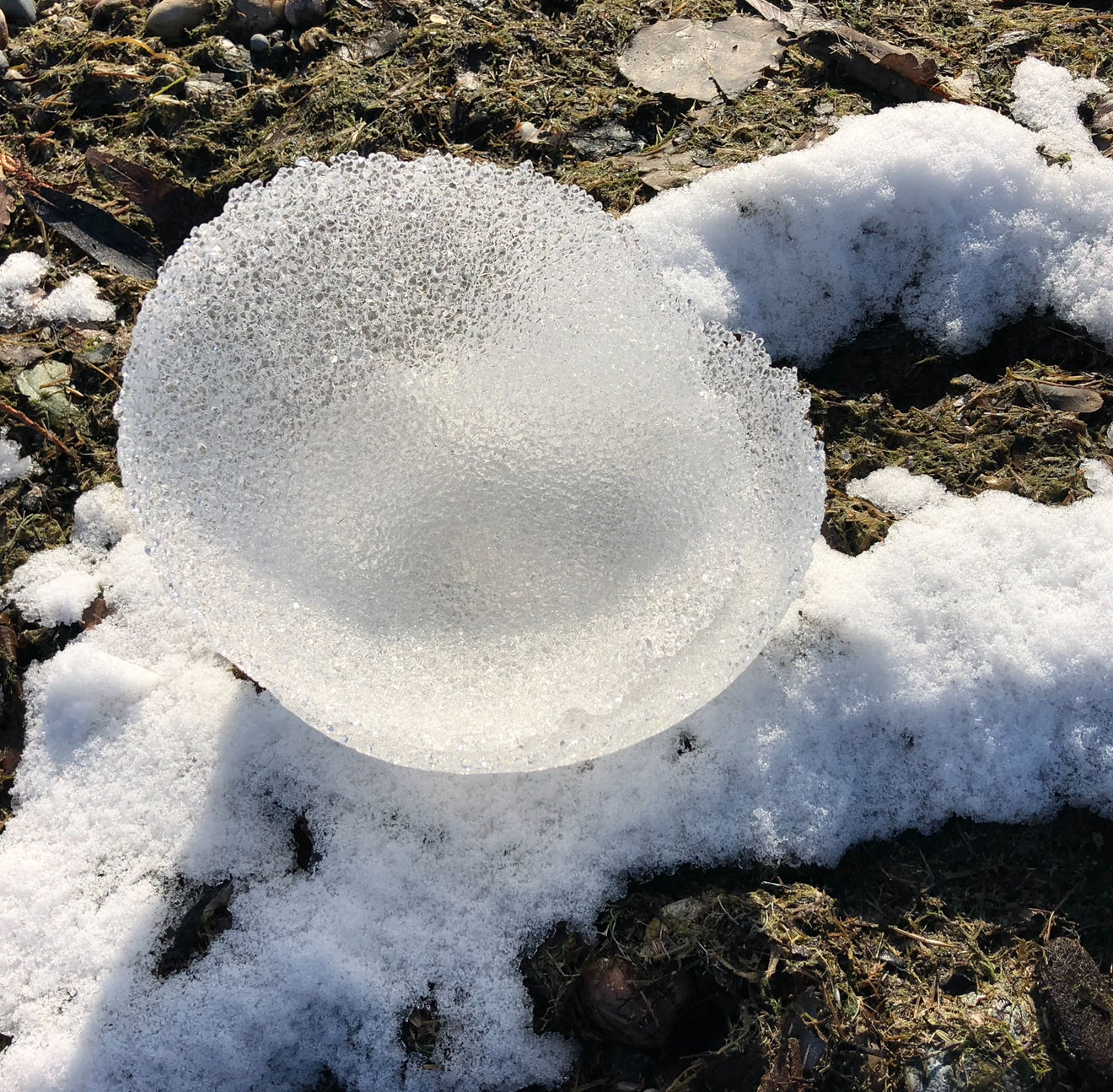 Clear Decorative Bowl