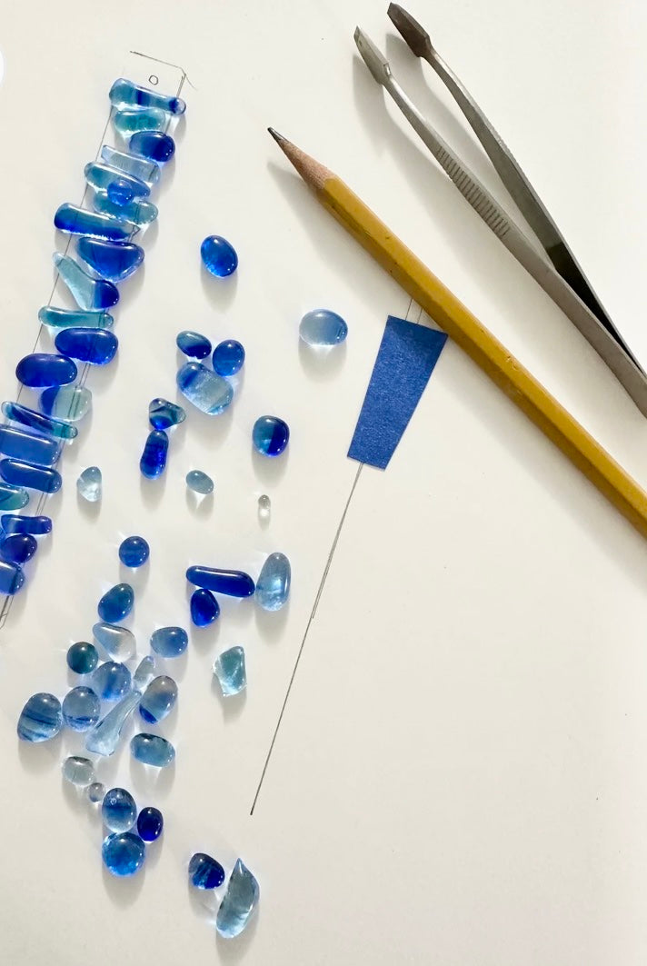 Custom Chuppah Glass Mezuzah | Your Broken Wedding Glass Keepsake | Handmade Judaica