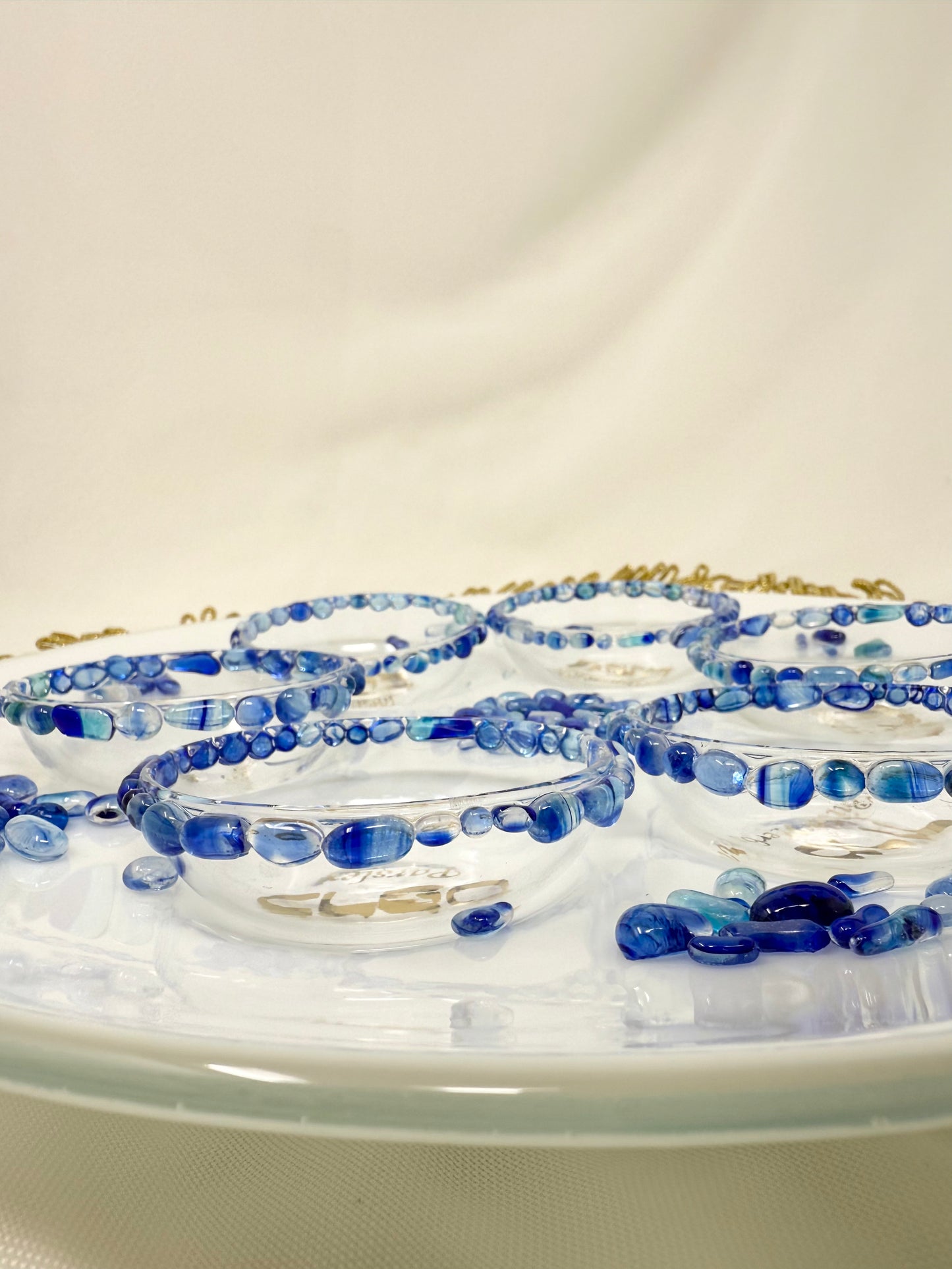 Personalized Seder Plate – Made with Your Chuppah Glass Shards