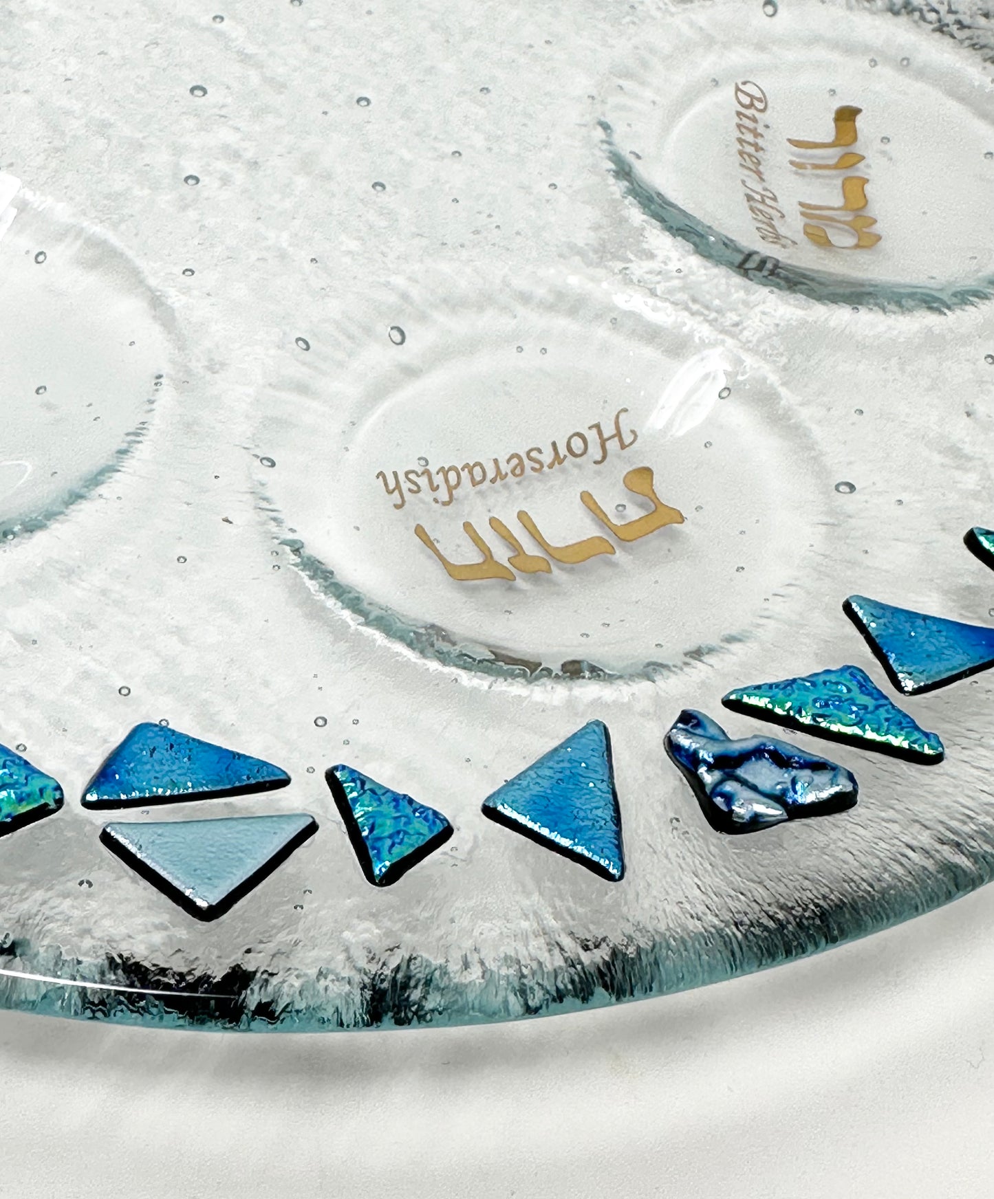 Dichroic Seder Plate