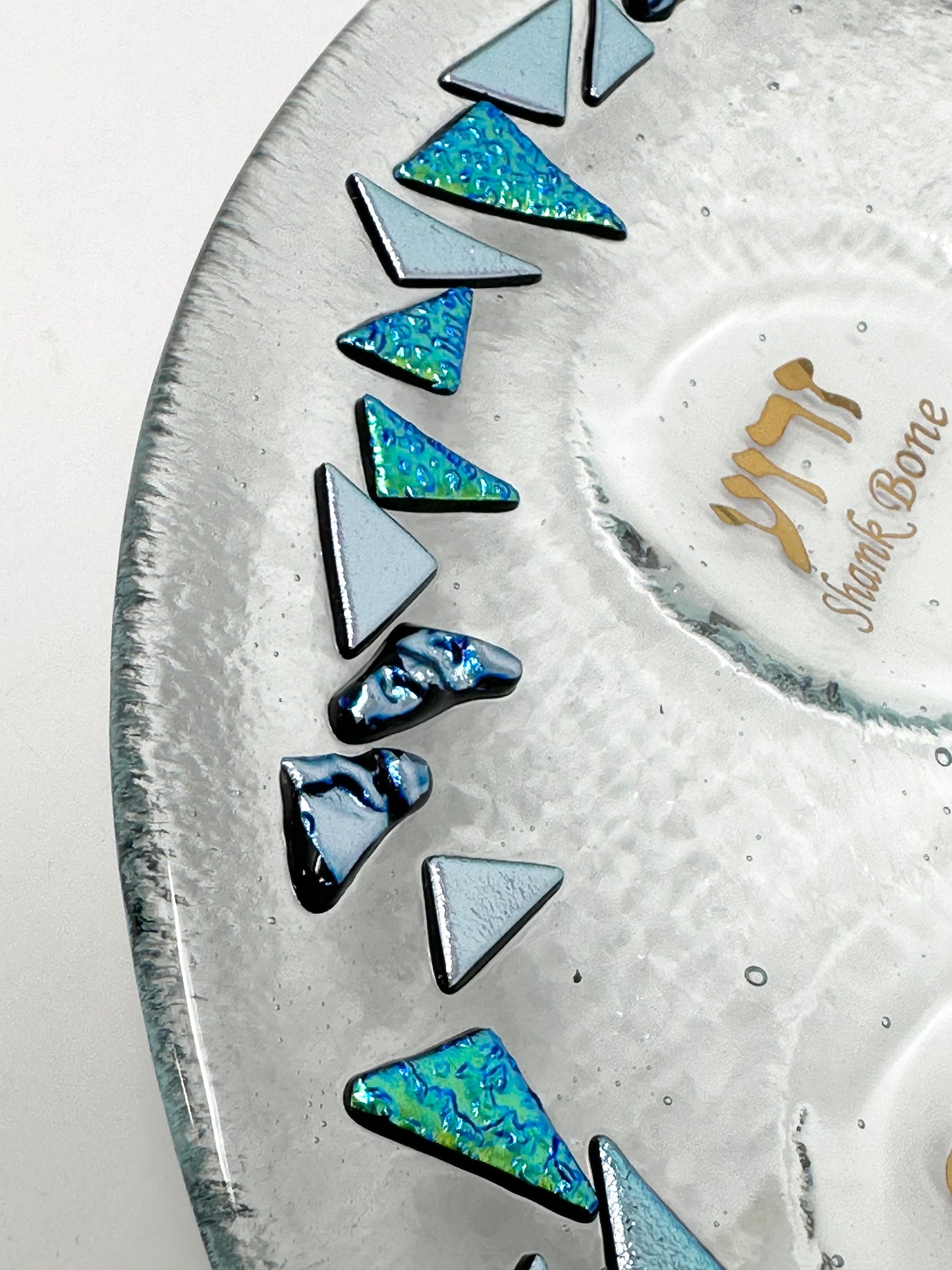Dichroic Seder Plate