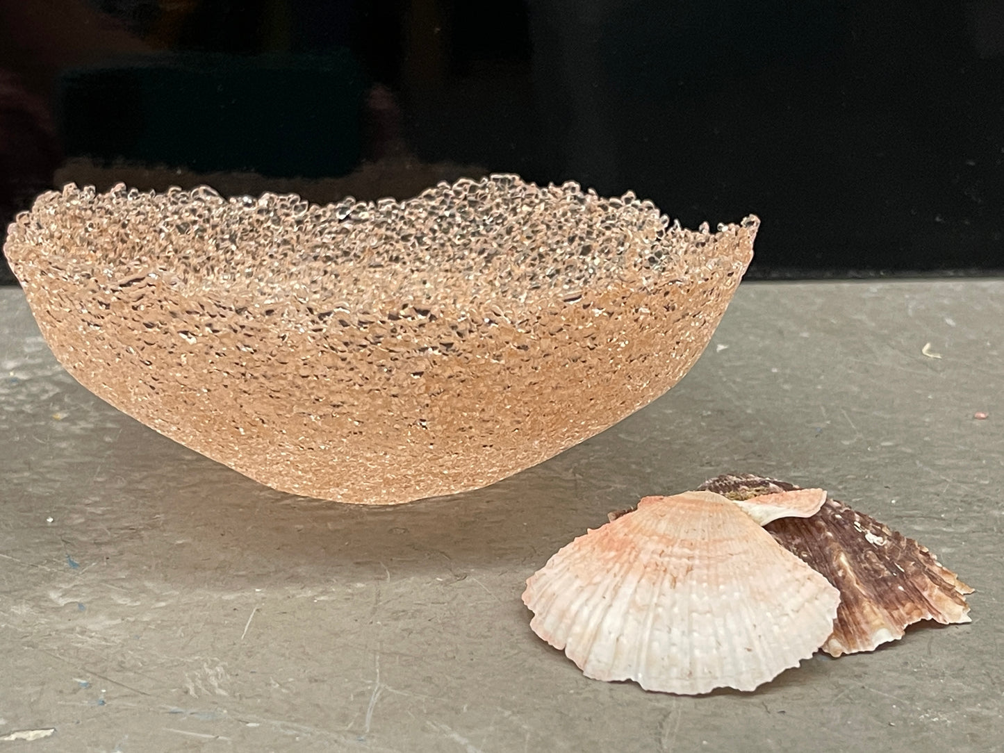 Peach Decorative Bowl