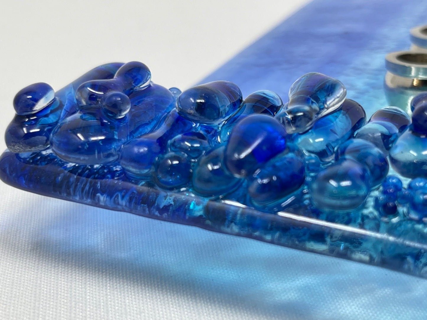 Menorah - Personalized - Made with Chuppah Glass Shards from Your Jewish Wedding