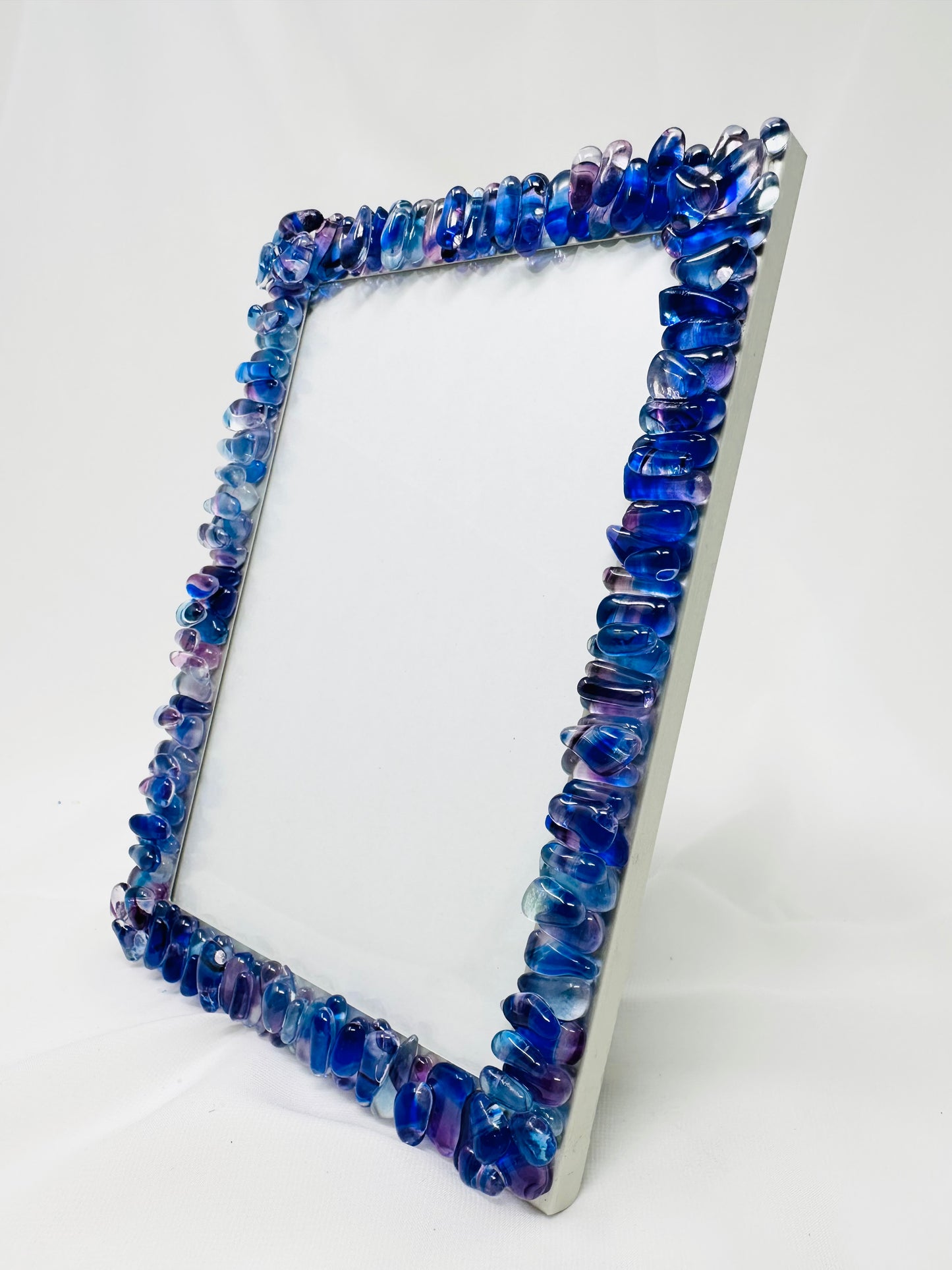 Personalized Picture Frame Made with Your Chuppah Glass Shards