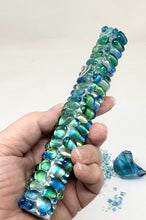 Load image into Gallery viewer, Wedding Glass Mezuzah - Deluxe Edition (Made with your Chuppah Glass Shards)
