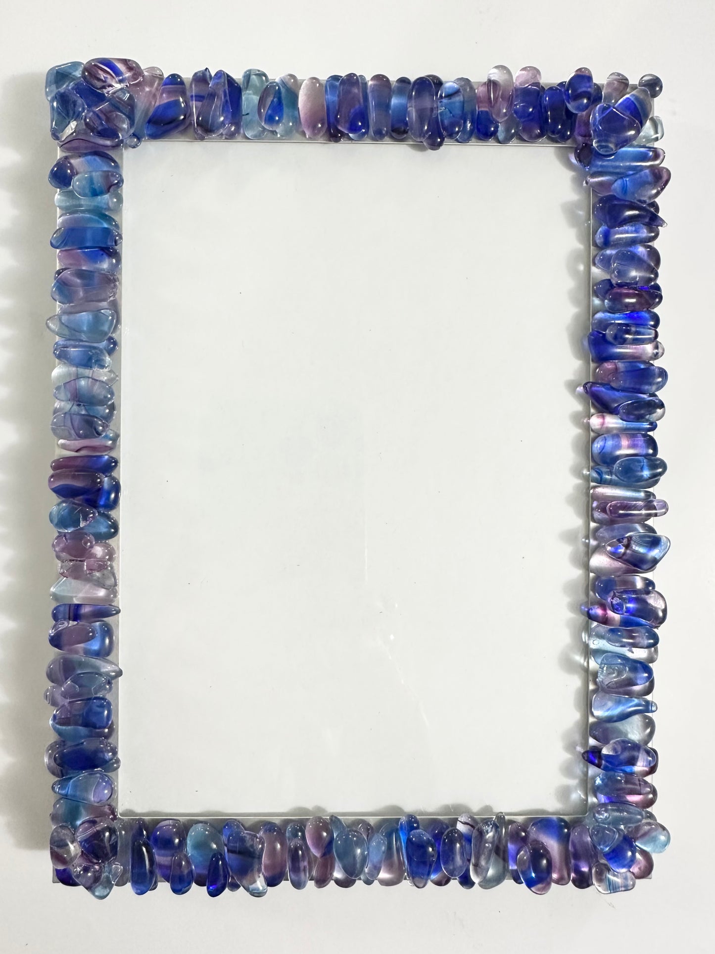 Personalized Picture Frame Made with Your Chuppah Glass Shards