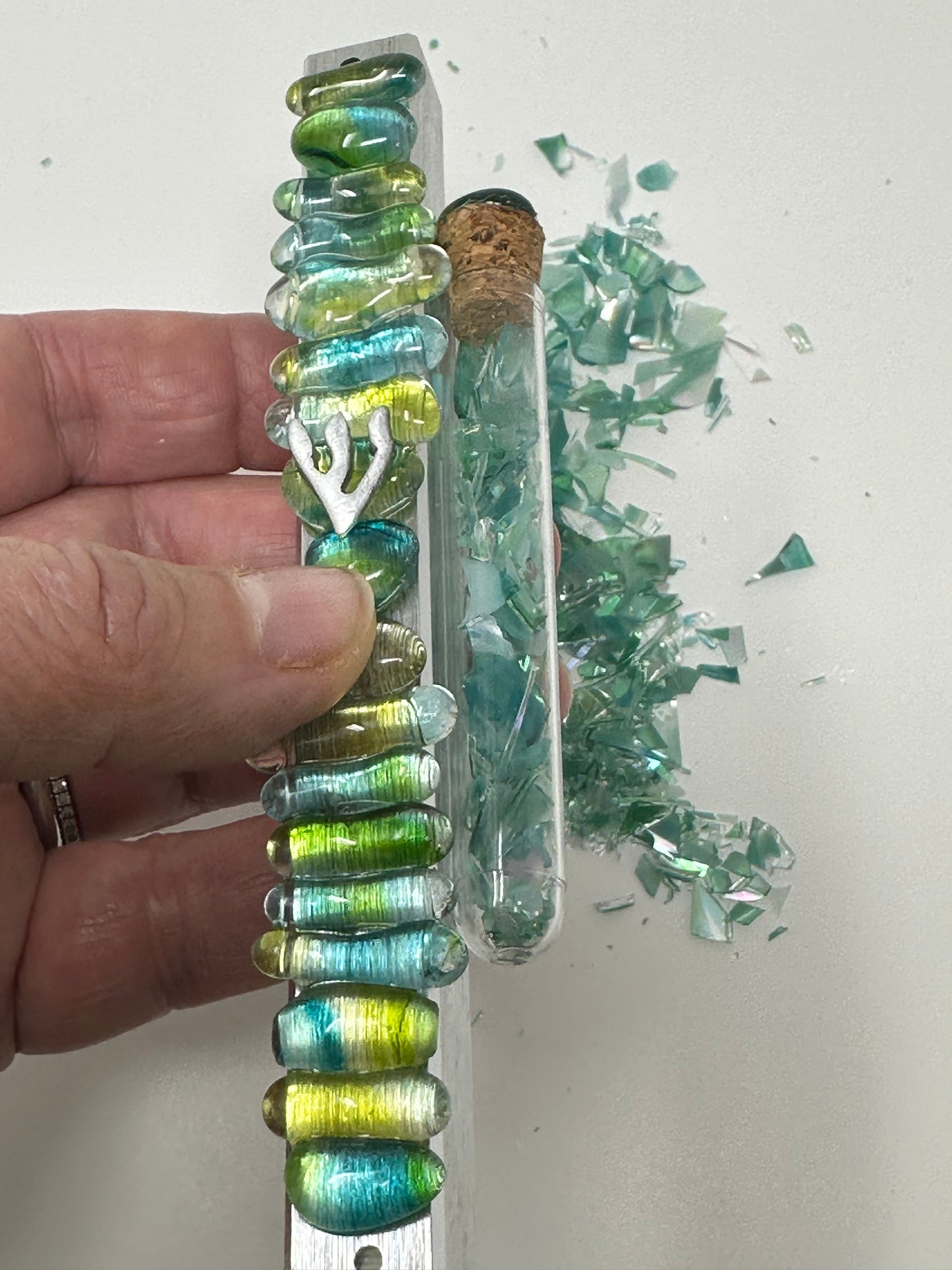 Wedding Mezuzah for your Broken Glass