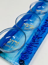 Load image into Gallery viewer, Seder Plate for Passover - Azul
