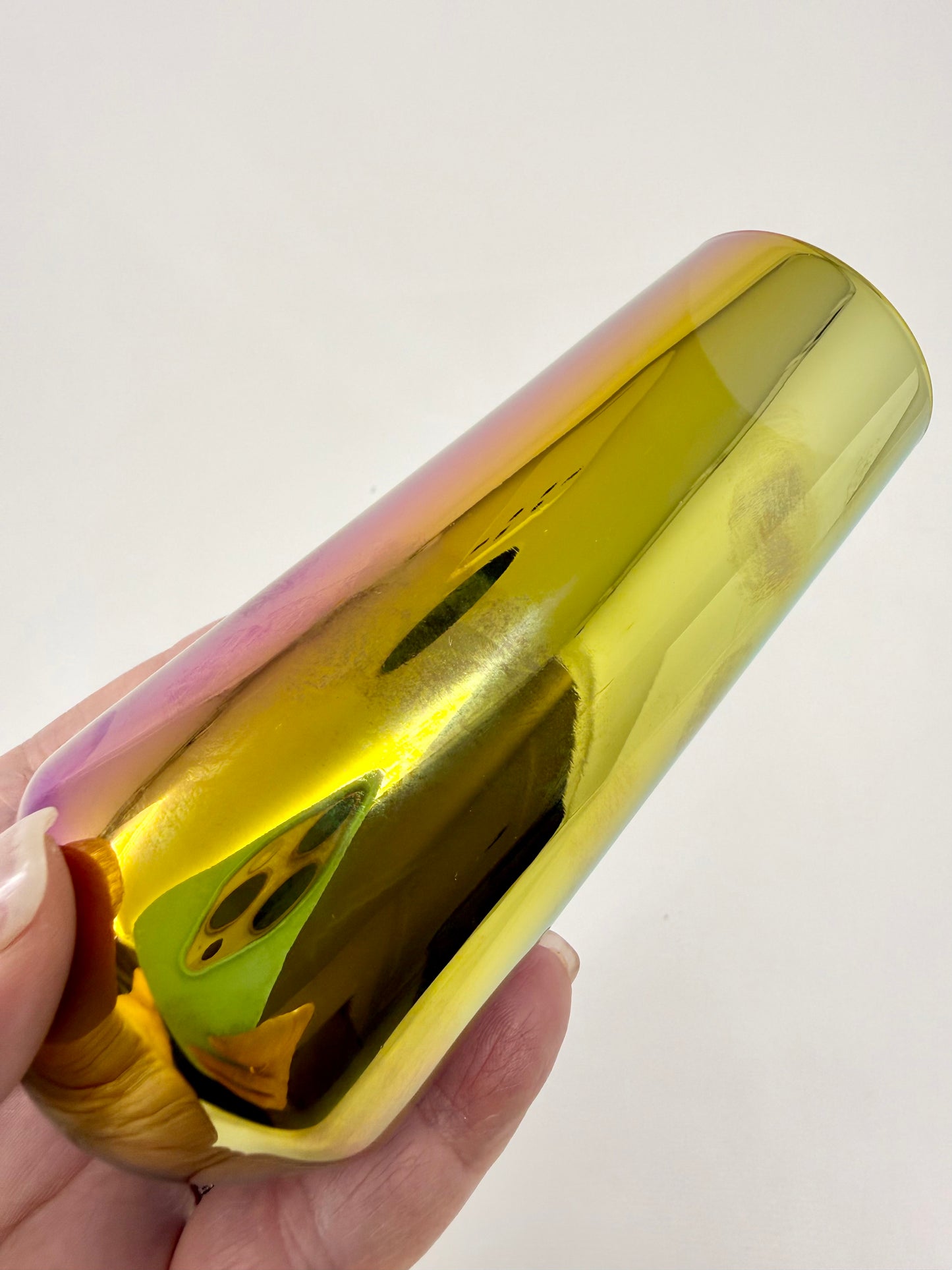 Metallic Multicolor Resin Mezuzah Kit - Breaking Glass Kit with Resin Art Piece, Jewish Wedding Gift