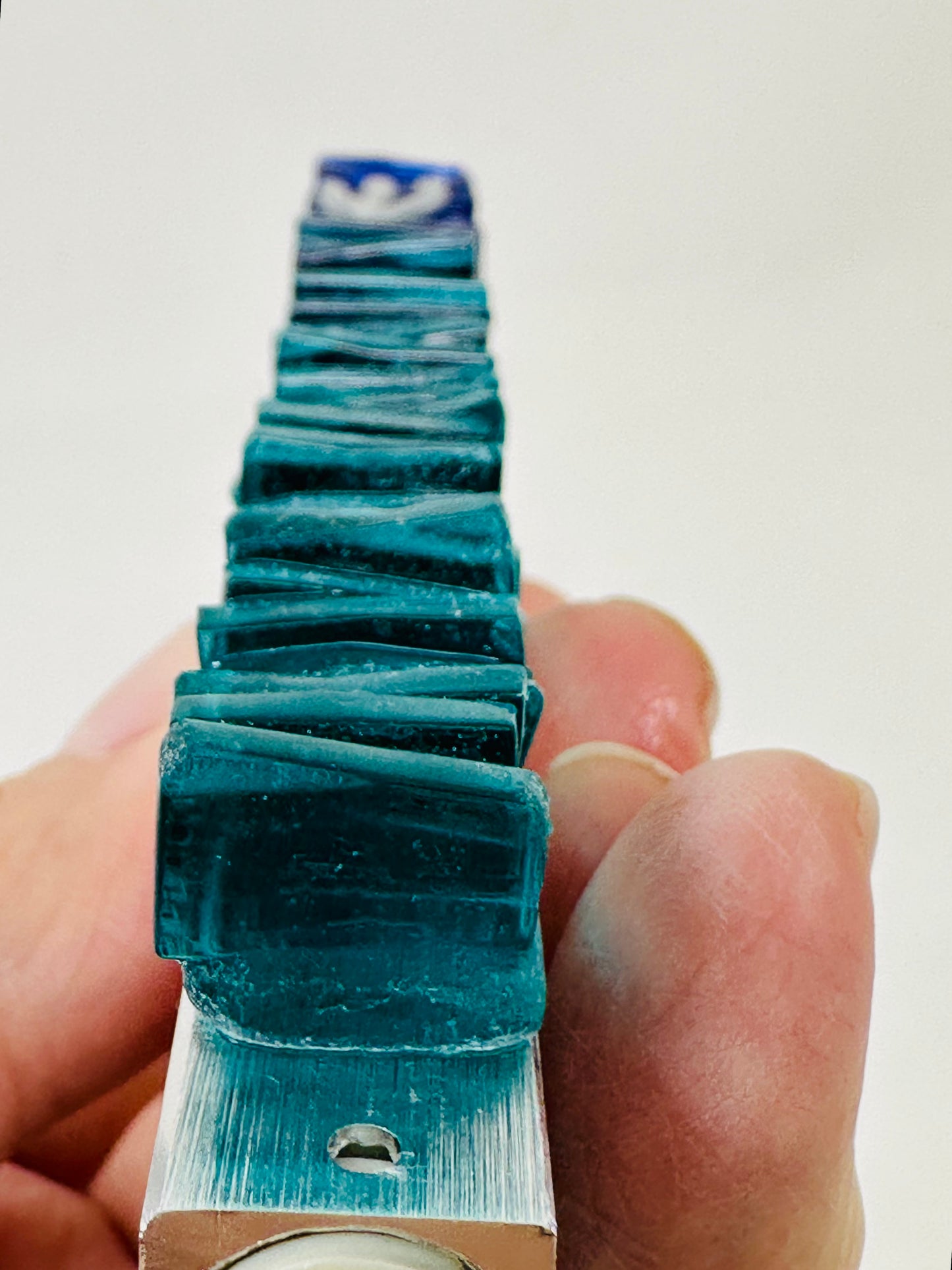 Ocean Glass Mezuzah