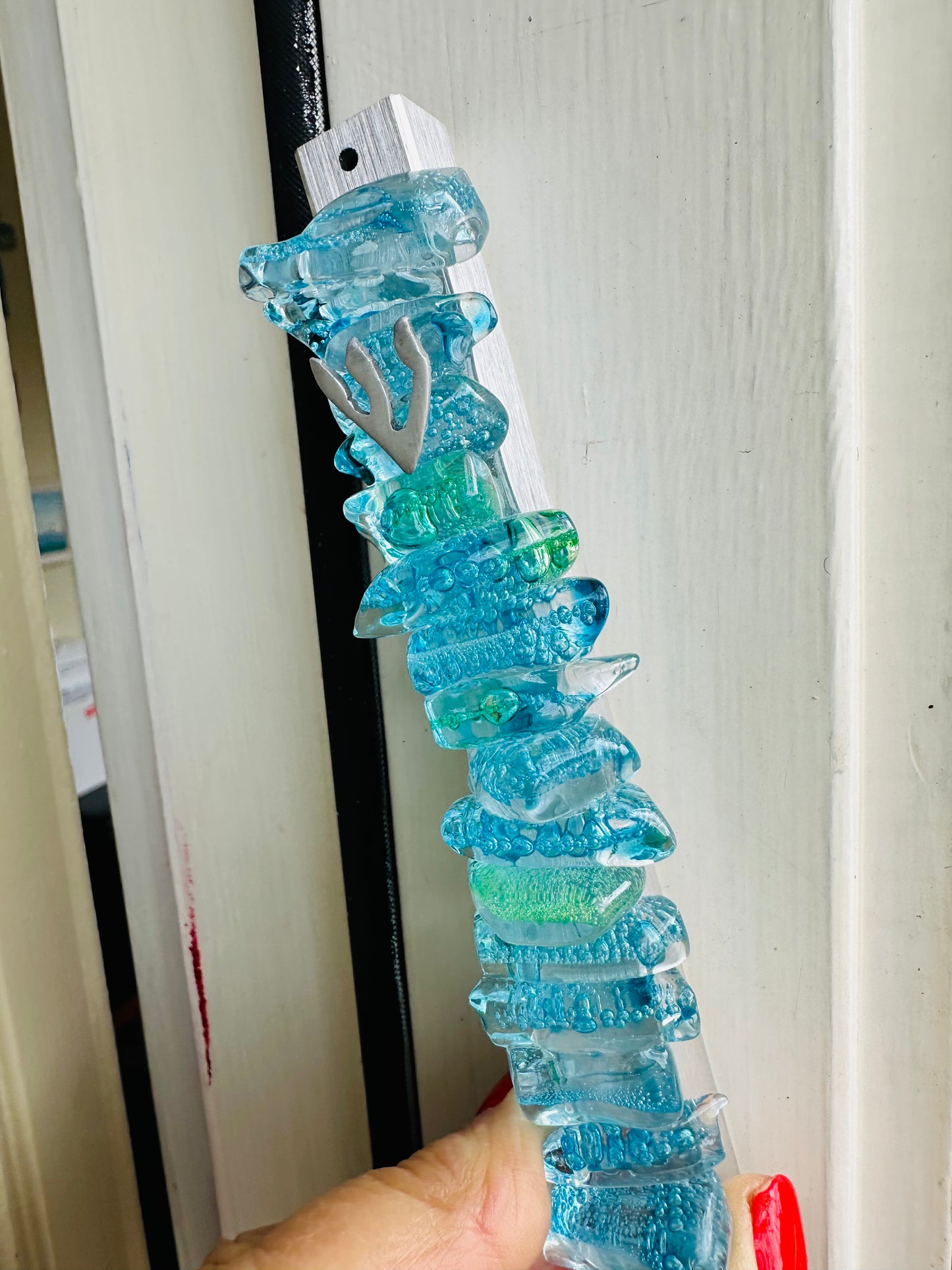 Sea-inspired Mezuzah