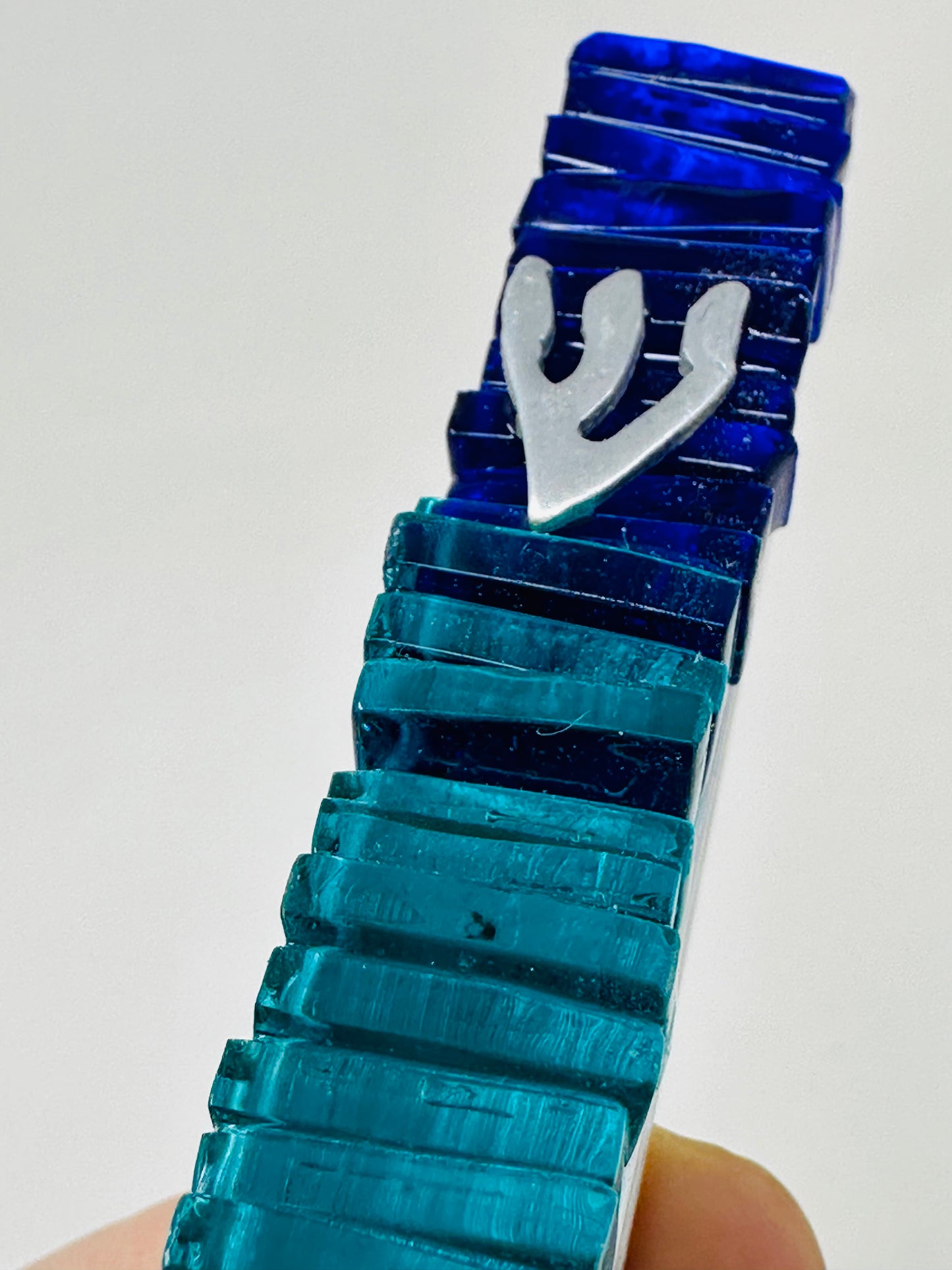 Ocean Glass Mezuzah