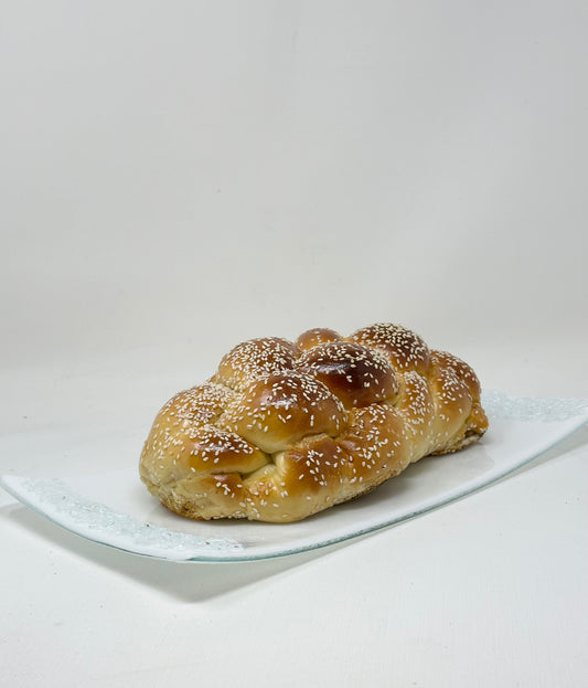 White Challah Platter