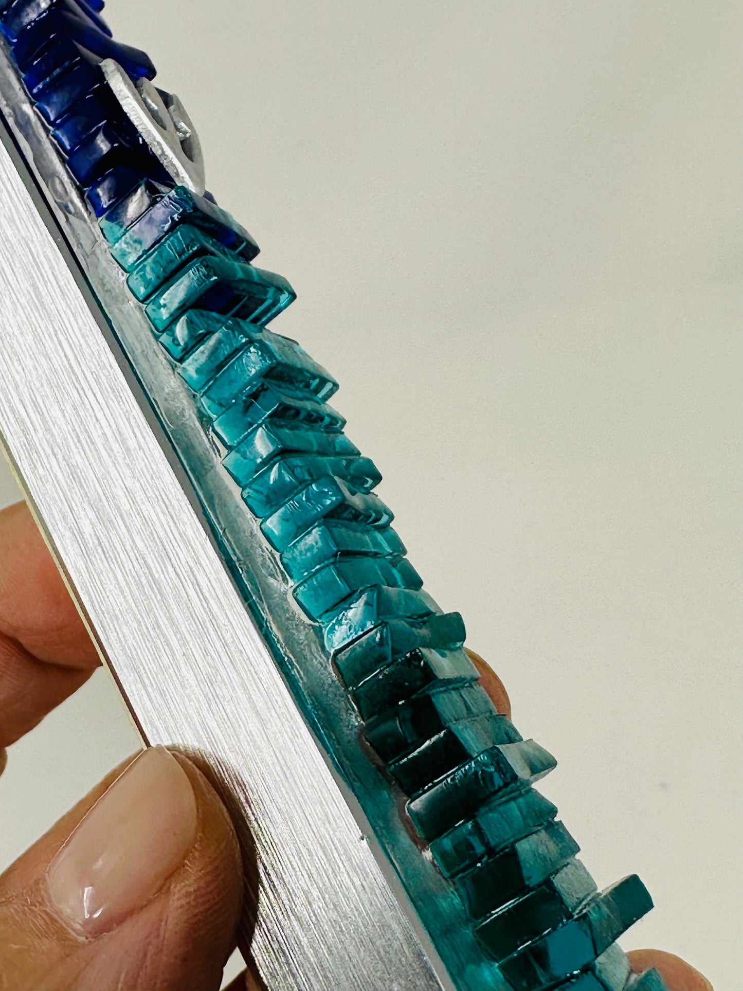 Ocean Glass Mezuzah