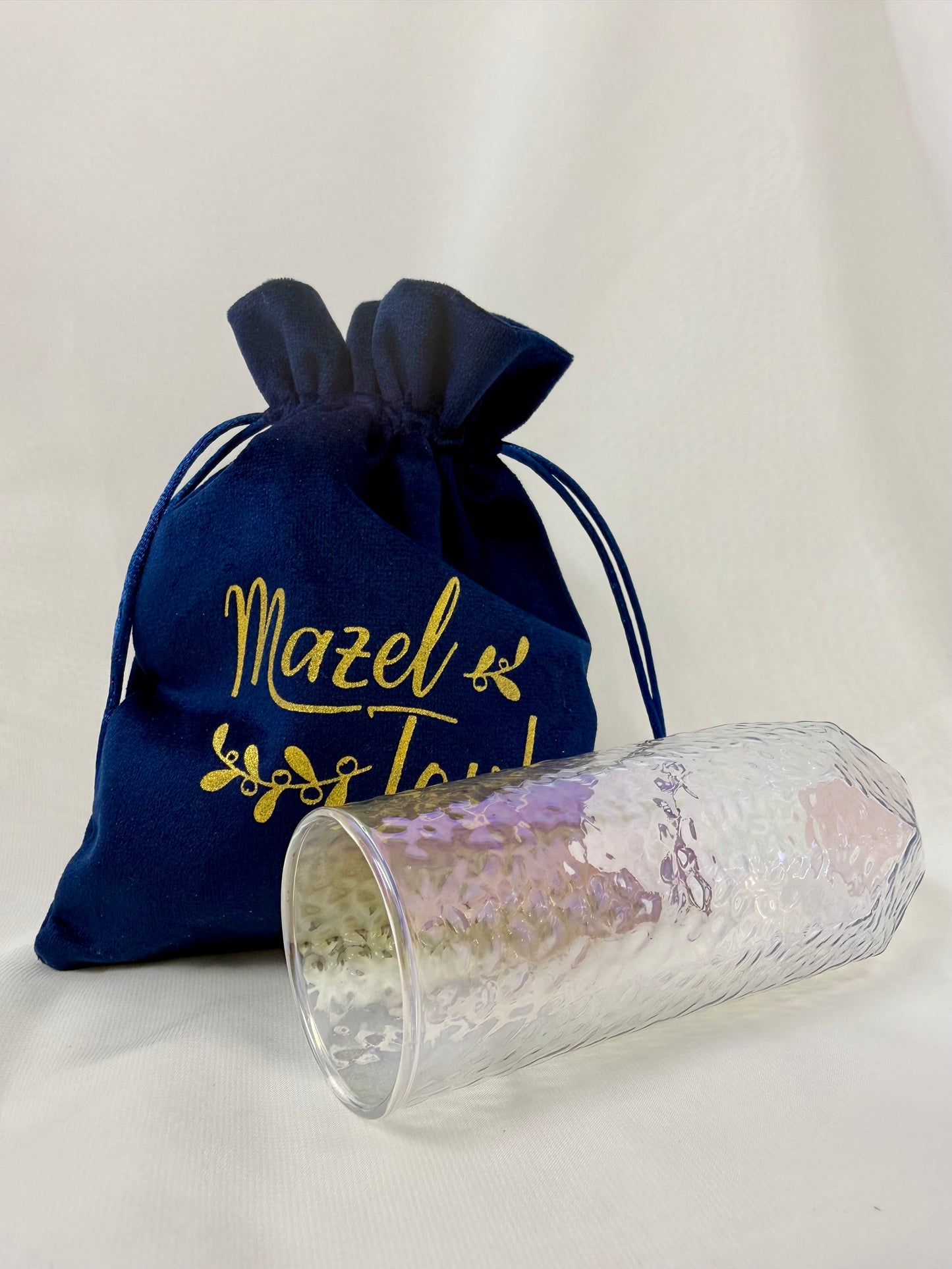 Matzah Plate  Kit - Includes Chuppah Glass for your Jewish Wedding