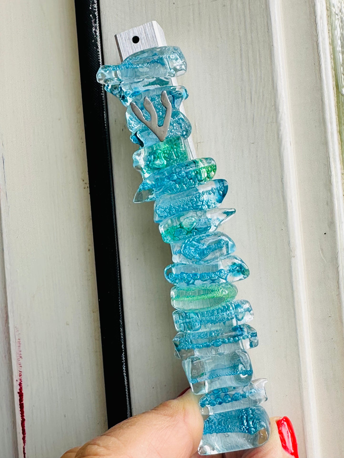 Sea-inspired Mezuzah