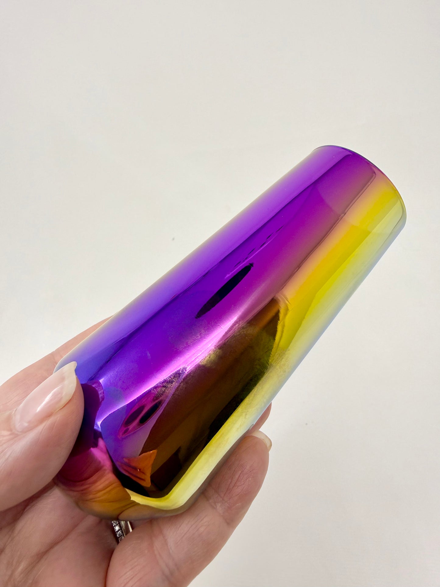 Metallic Multicolor Resin Mezuzah Kit - Breaking Glass Kit with Resin Art Piece, Jewish Wedding Gift
