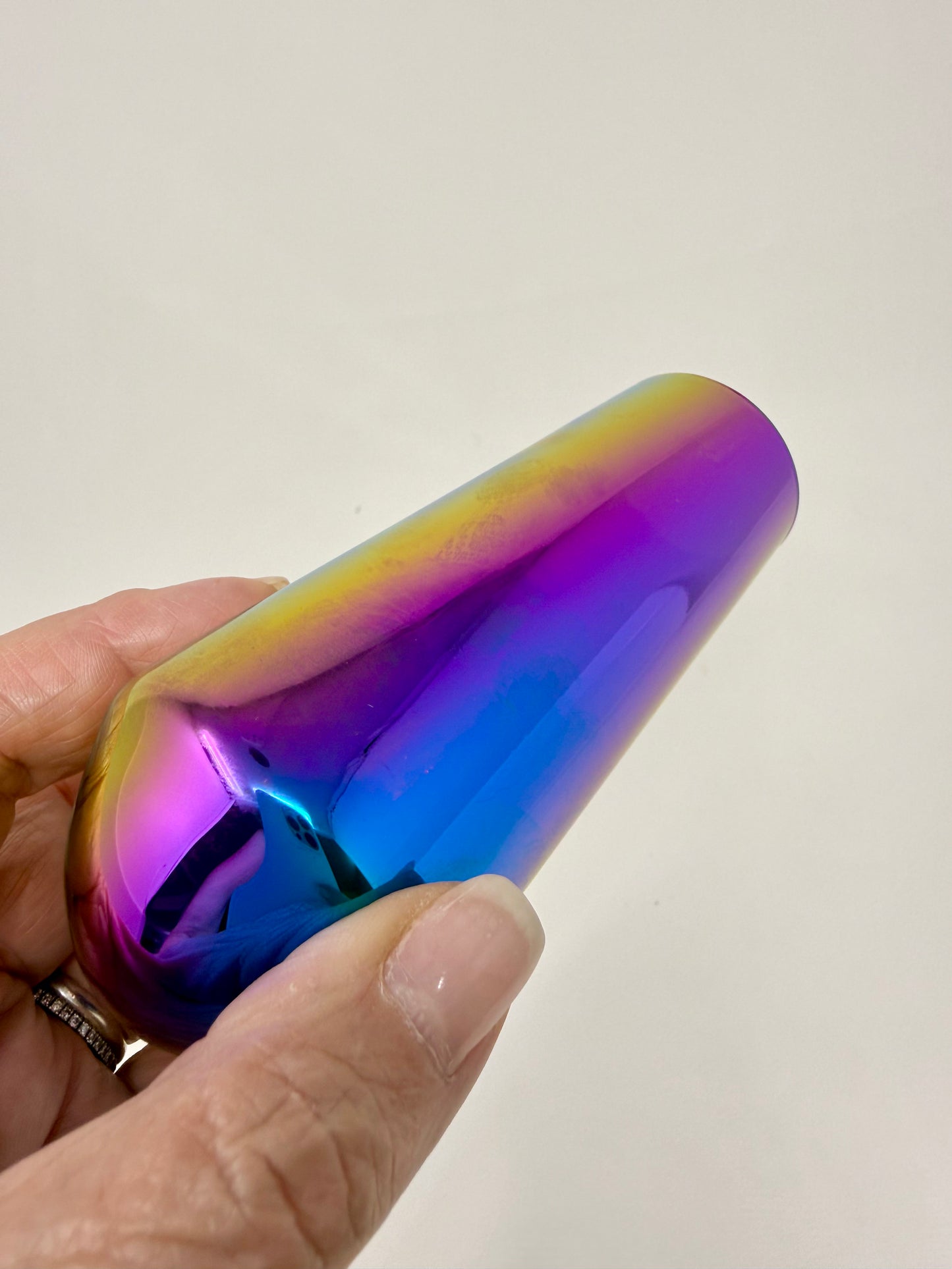 Metallic Multicolor Resin Mezuzah Kit - Breaking Glass Kit with Resin Art Piece, Jewish Wedding Gift