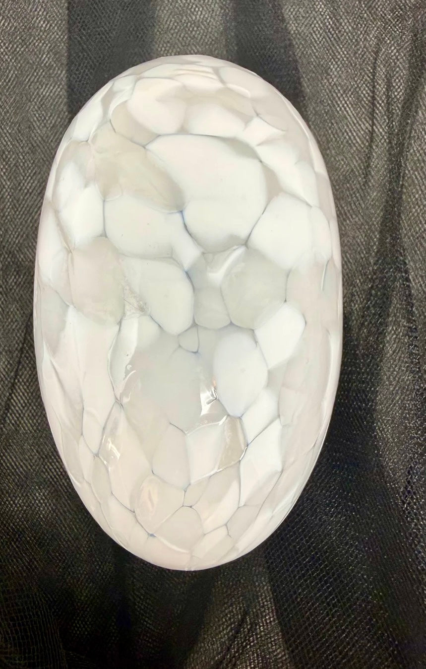 Chuppah Glass Ring Dish Kit — Includes Hand-Blown Wedding Glass and Personalized Resin Ring Dish