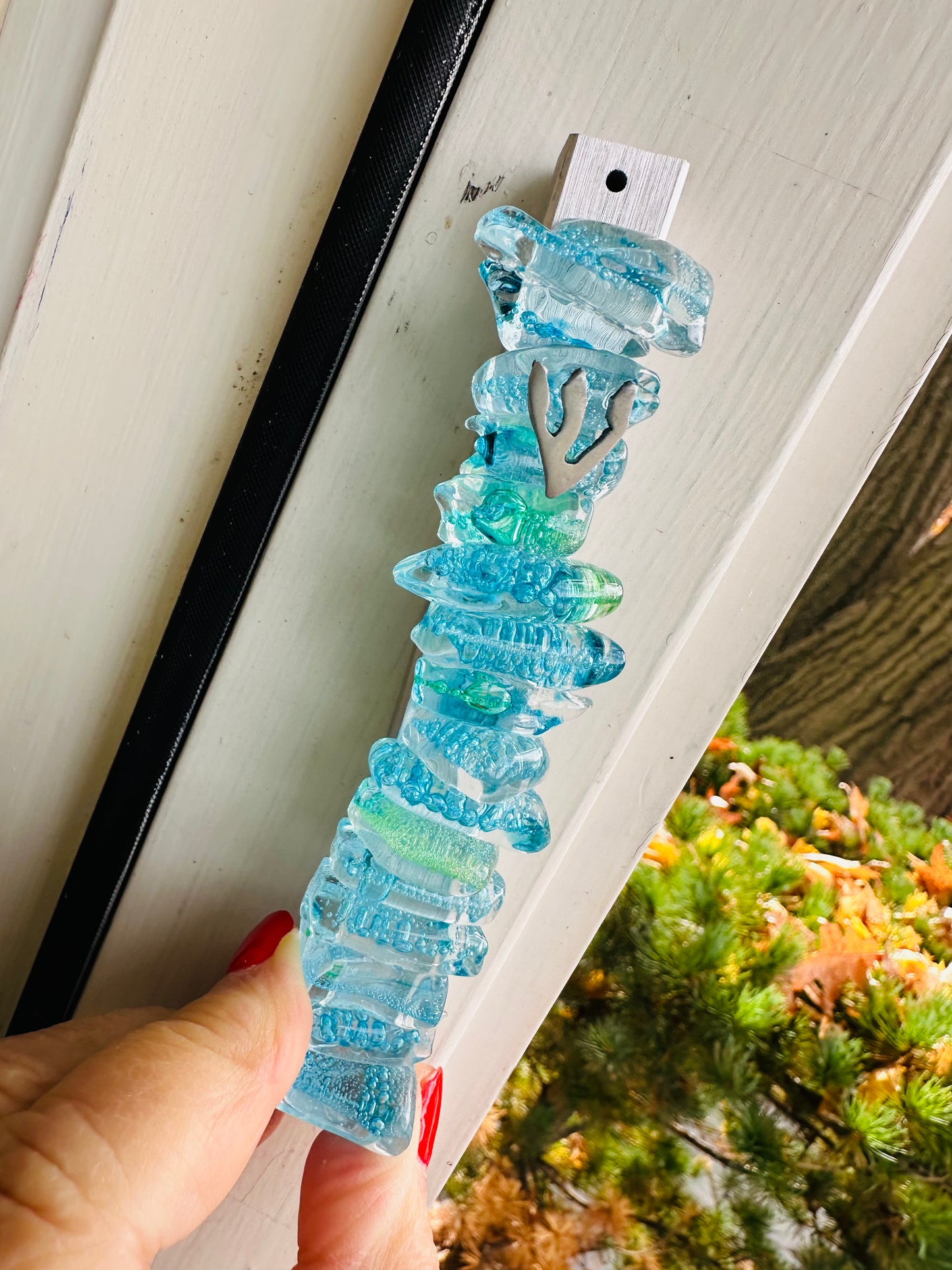 Sea-inspired Mezuzah