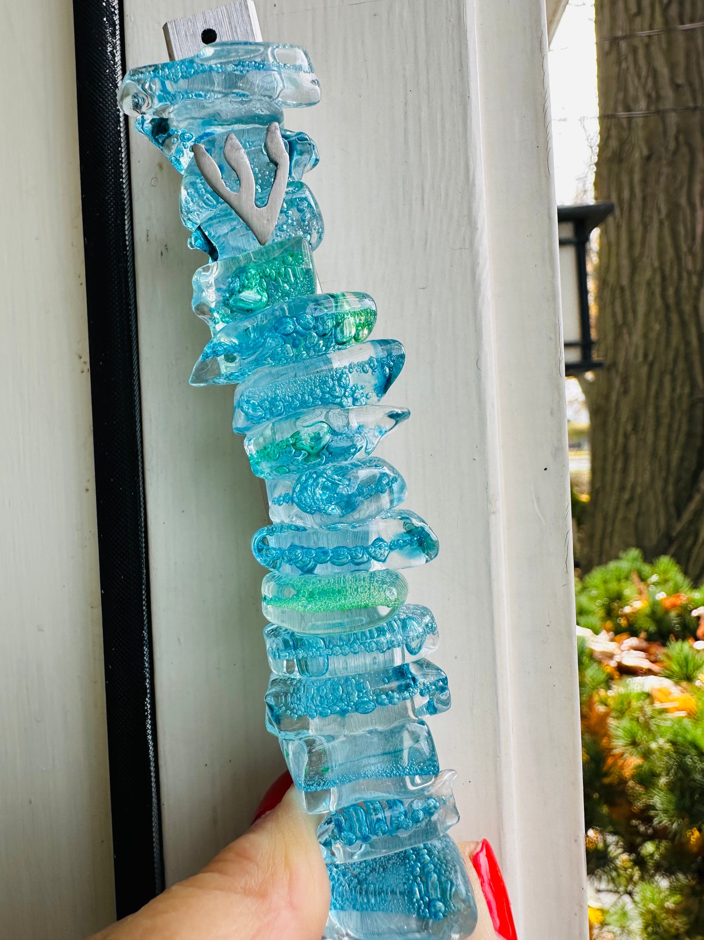 Sea-inspired Mezuzah