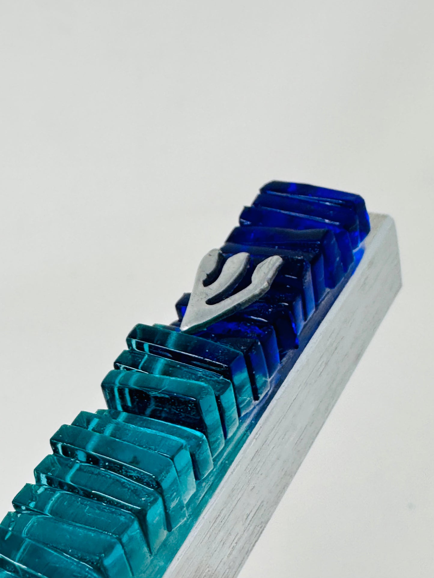 Ocean Glass Mezuzah