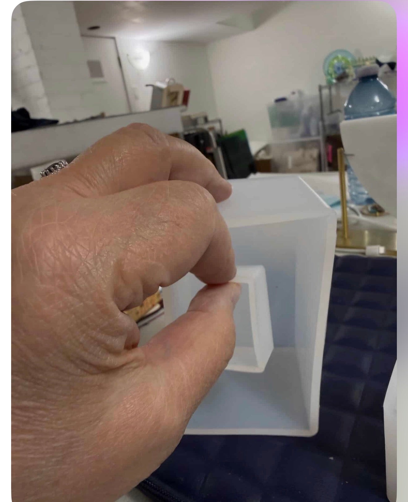 Resin block for Elana Carr - Made with her bullit