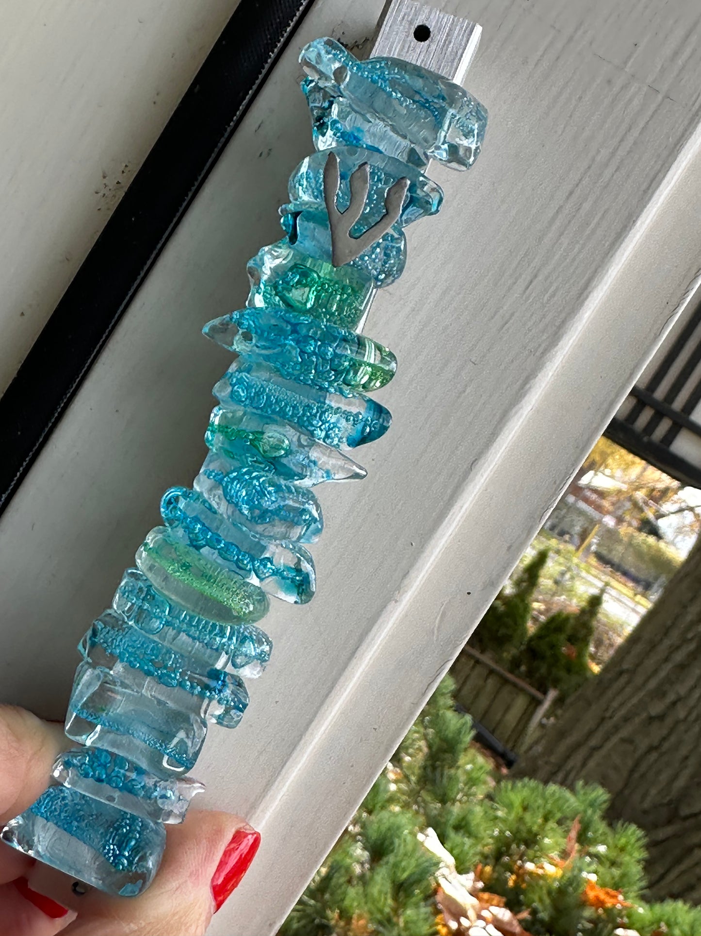 Sea-inspired Mezuzah