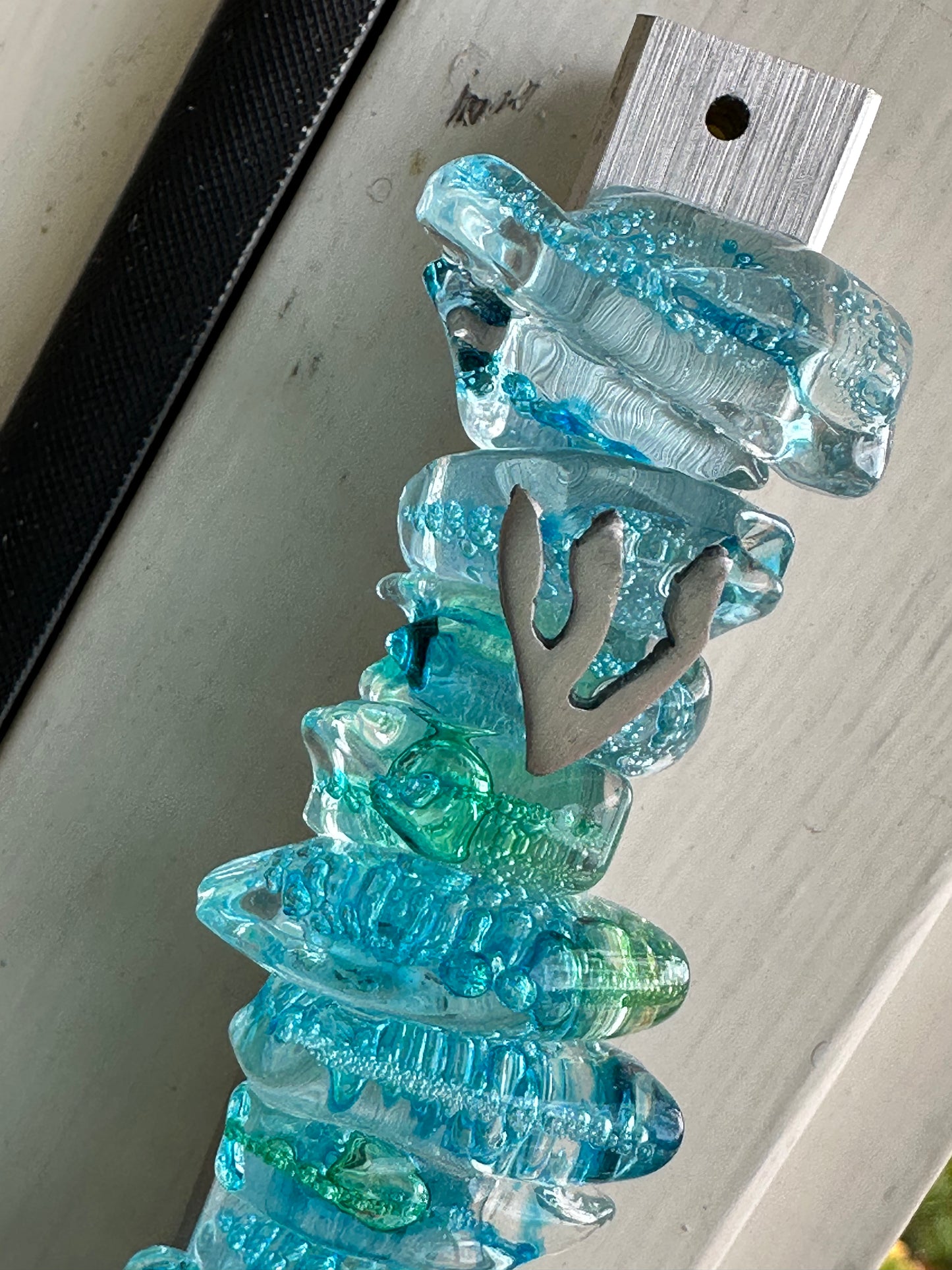 Sea-inspired Mezuzah