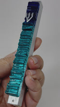 Load and play video in Gallery viewer, Ocean Glass Mezuzah
