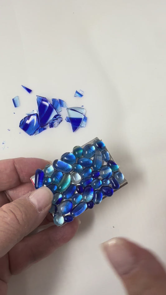 Wedding Shabbat Matchbox Cover – Made with Your Chuppah Glass Shards – Handcrafted Judaica