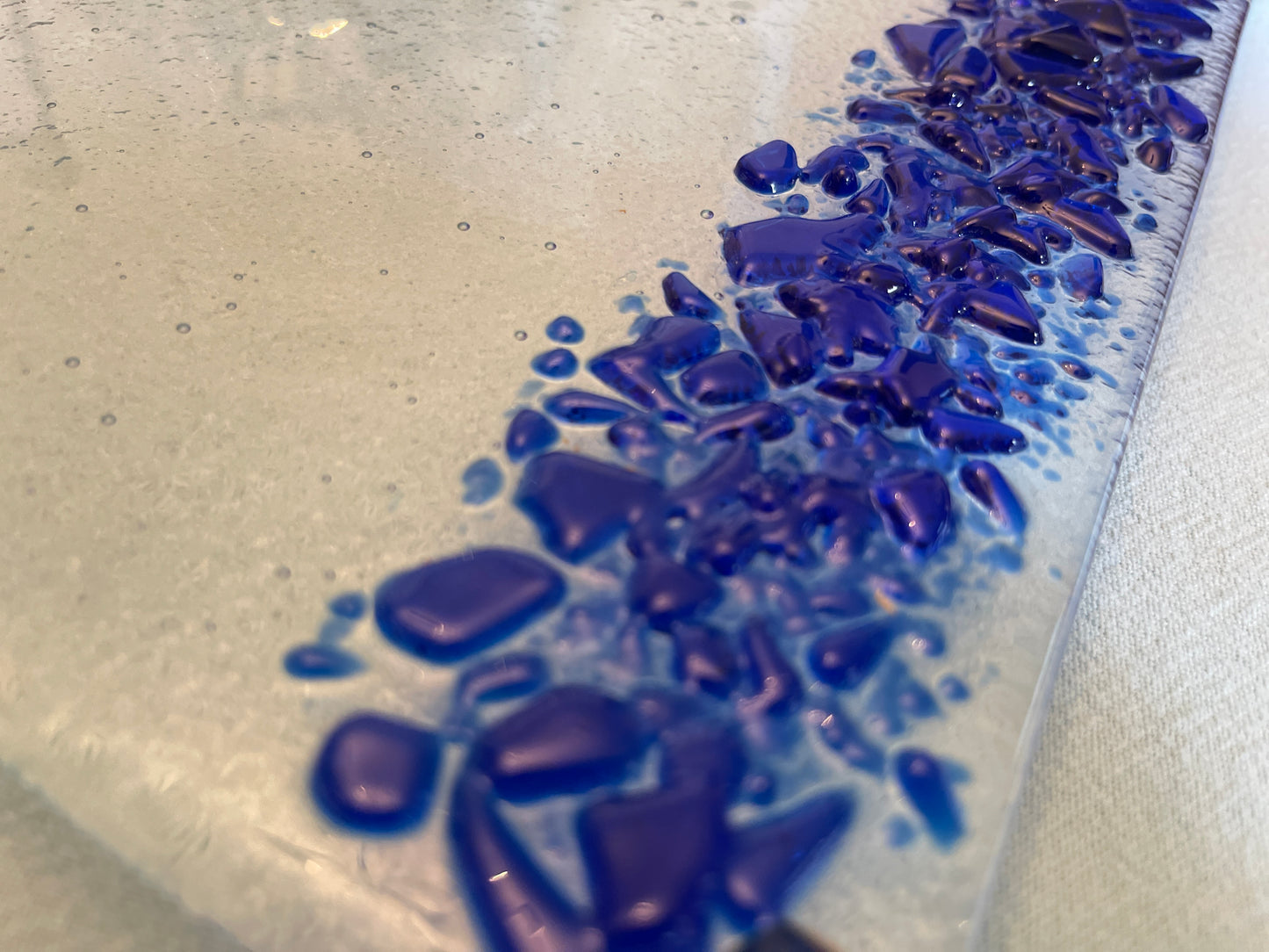 Challah Board - Personalized - Made with Chuppah Glass Shards from Your Jewish Wedding