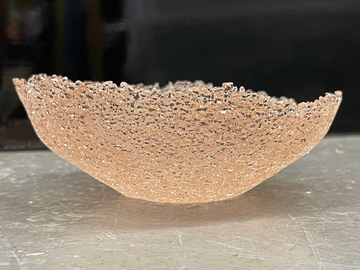 Peach Decorative Bowl