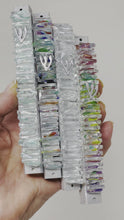 Load and play video in Gallery viewer, Jewish Wedding Mezuzah made with your Chuppah Glass Shards
