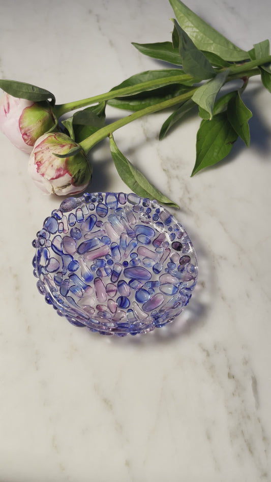 Wedding Glass Ring Dish (Made with your Chuppah Glass Shards)