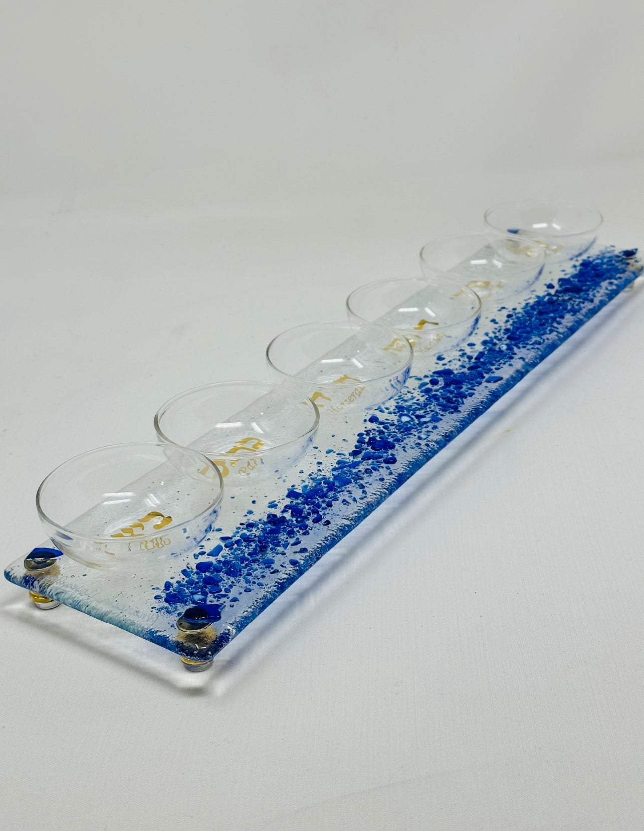 Seder Plate - Kit - Includes Chuppah Glass for your Jewish Wedding