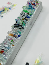 Load image into Gallery viewer, Jewish Wedding Mezuzah made with your Chuppah Glass Shards
