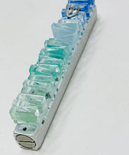 Load image into Gallery viewer, Handcrafted Glass Mezuzah | Unique Jewish Home Décor
