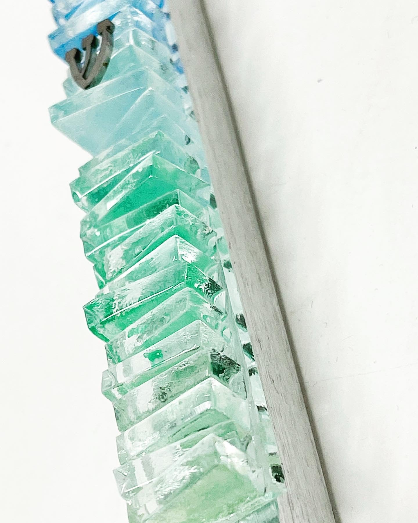 Handcrafted Glass Mezuzah | Unique Jewish Home Décor